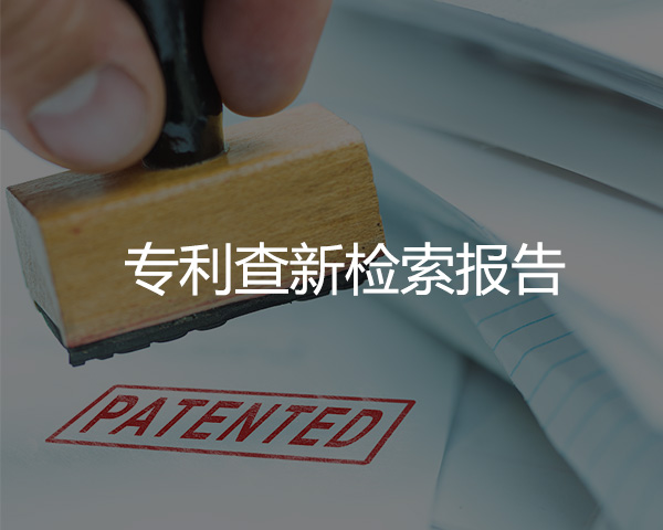 專(zhuān)利查新檢索報(bào)告